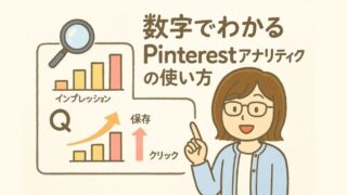 数字でわかるPinterestアナリティクスの使い方｜保存・クリックが増えるピンづくり